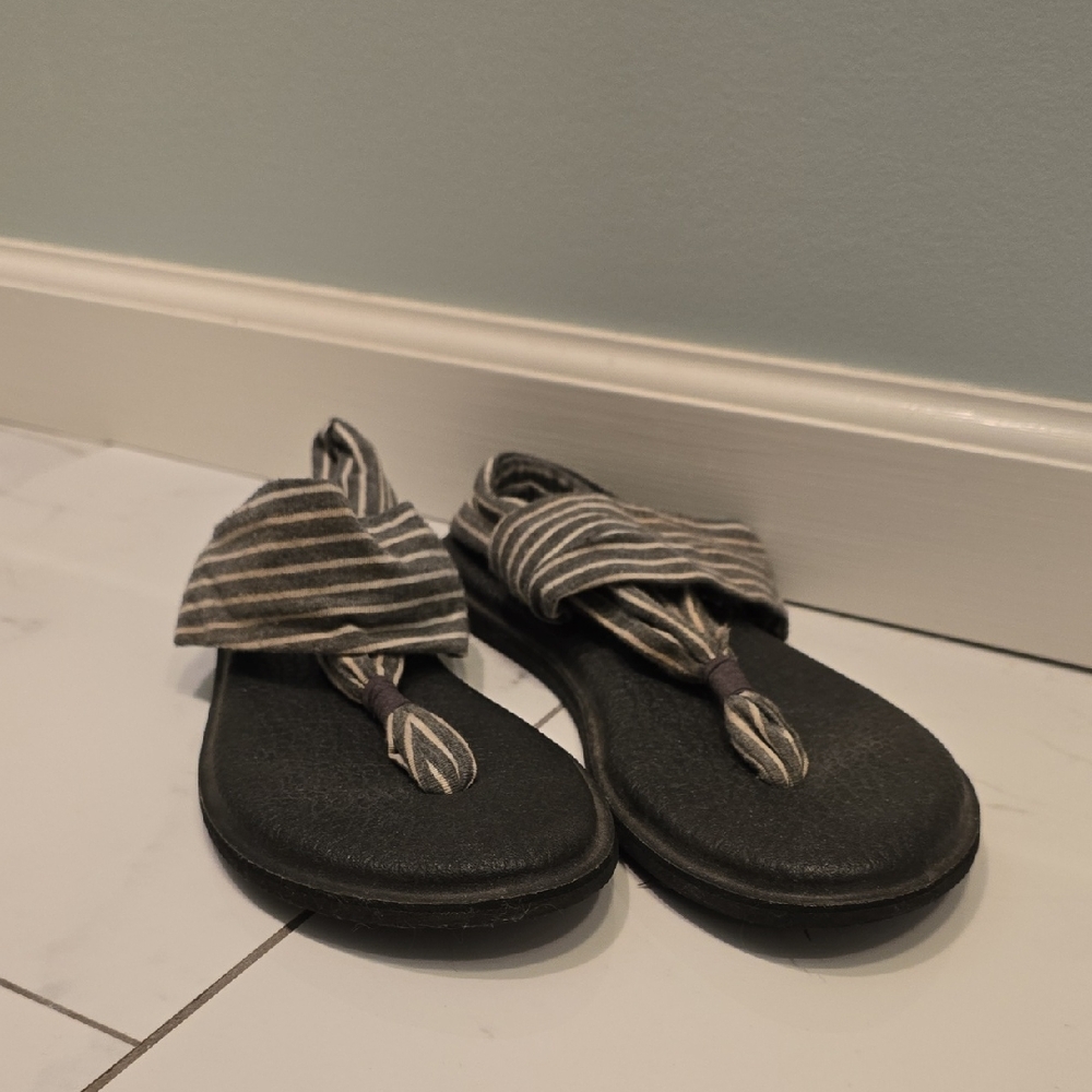 Sanuk Striped Sandals